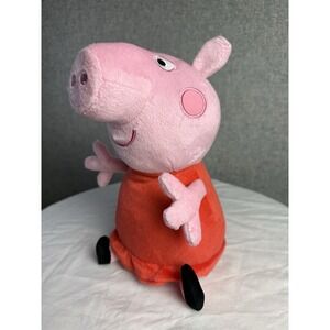 12" Peppa Pig Plush Stuffed Pink Doll - Officially Licensed - Just Play 2025
